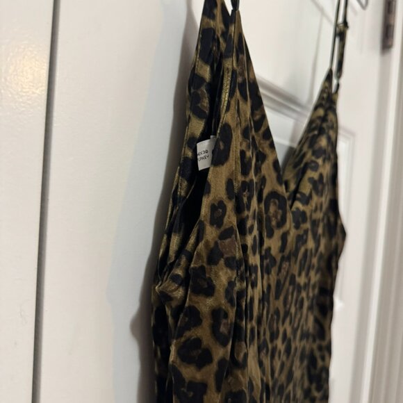 H&M Leopard Print Slip Dress – Midi Length - Picture 6 of 7